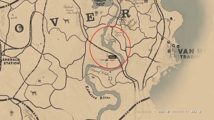 Red Dead Redemption 2: Legendary Beaver - Maps, Tips - Gamepressure.com