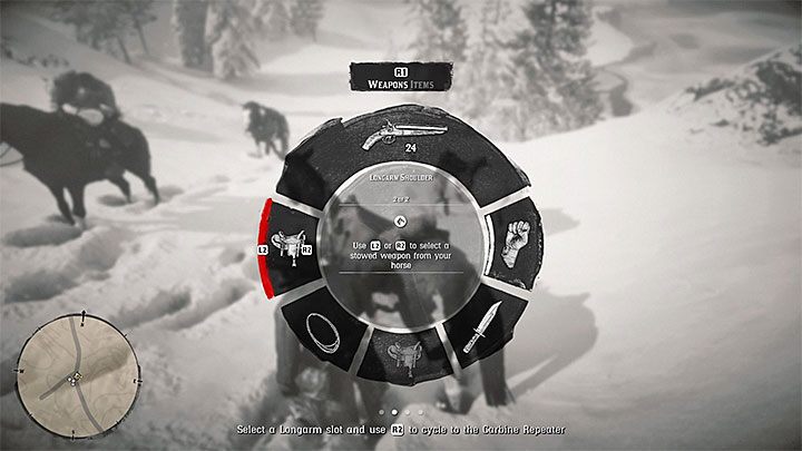Fortunately, the solution to the problem of disappearing weapons is very simple - Red Dead Redemption 2: Weapons - why have they disappeared from inventory? - Red Dead Redemption 2: Combat - Red Dead Redemption 2 Guide