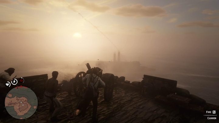 After the shootout, run with Herucle to the top of the tower - Red Dead Redemption 2: Hell Hath No Fury - walkthrough - Red Dead Redemption 2: Chapter 5 - Guarma - Red Dead Redemption 2 Guide