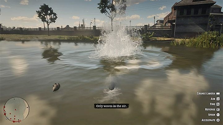 In the first part, Arthur has to control a remote submarine twice - Red Dead Redemption 2: A Bright Bouncing Boy - walkthrough, map - Red Dead Redemption 2: Side quests - Red Dead Redemption 2 Guide