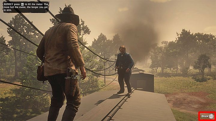 Each revolver duel consists of two phases - Red Dead Redemption 2: Revolver duel - how to win? - Red Dead Redemption 2: Combat - Red Dead Redemption 2 Guide