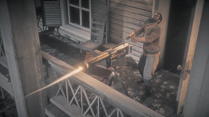 Hold your position and use the sniper rifle to eliminate all enemies - Red Dead Redemption 2: Preaching Forgiveness as He went - walkthrough - Red Dead Redemption 2: Chapter 3 - Clemens Point - Red Dead Redemption 2 Guide