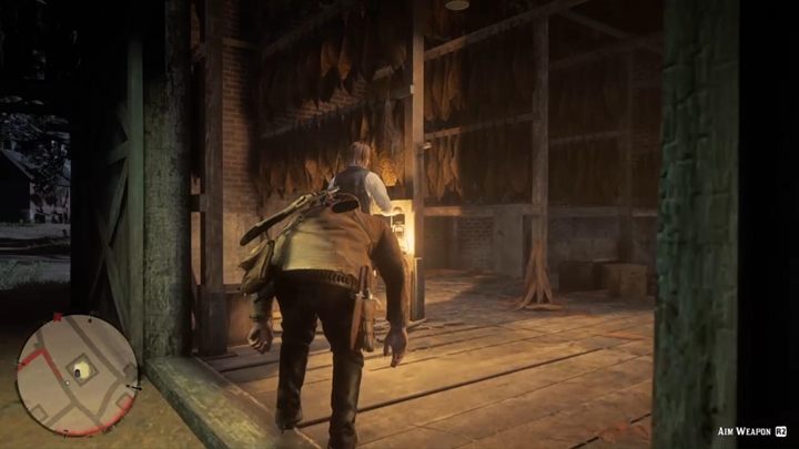 The task isnt difficult - Arthur is almost undetectable in the tobacco - Red Dead Redemption 2: The Fine Joys of Tobacco - walkthrough - Red Dead Redemption 2: Chapter 3 - Clemens Point - Red Dead Redemption 2 Guide