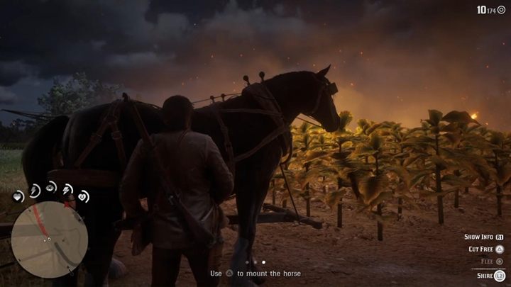 You reach the wagon with horses - cut them free - Red Dead Redemption 2: The Fine Joys of Tobacco - walkthrough - Red Dead Redemption 2: Chapter 3 - Clemens Point - Red Dead Redemption 2 Guide