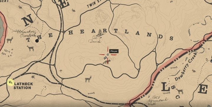 These bones can be found in the southern part of The Heartlands - Red Dead Redemption 2: Dinosaur Bones - where to find all of them? Maps - Red Dead Redemption 2: Dinosaur bones and Rock Carvings - Red Dead Redemption 2 Guide
