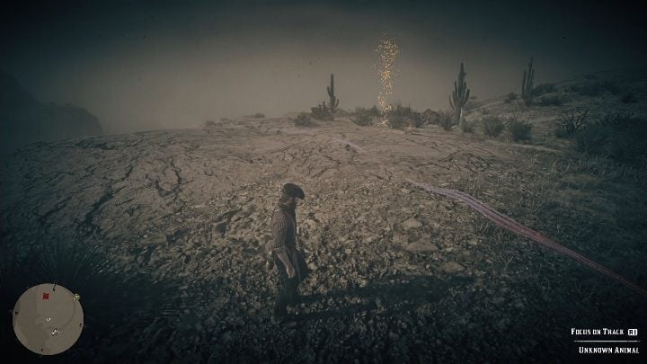 The bone is on the hillside, nad urwiskiem - Red Dead Redemption 2: Dinosaur Bones - where to find all of them? Maps - Red Dead Redemption 2: Dinosaur bones and Rock Carvings - Red Dead Redemption 2 Guide