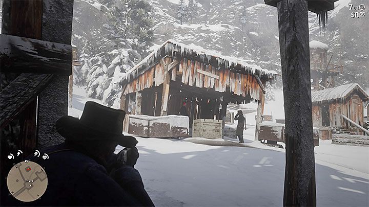 Set off with your comrades towards the enemy camp - Red Dead Redemption 2: Old Friends - walkthrough - Red Dead Redemption 2: Chapter 1 - Colter - Red Dead Redemption 2 Guide