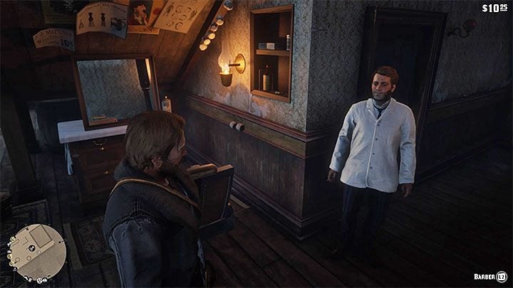 You cant cut your hair in the camp - this can be done only at a barber - Red Dead Redemption 2: Hair - how to cut? - Red Dead Redemption 2: Arthur and Dutchs gang - Red Dead Redemption 2 Guide