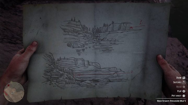 2 - Red Dead Redemption 2: High Stakes Treasure Map - how to get the treasure? - Red Dead Redemption 2: Treasure Maps - Red Dead Redemption 2 Guide