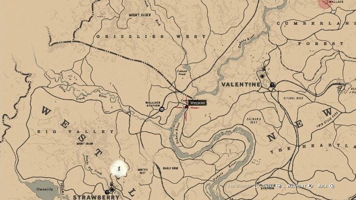 The first map will direct you to the next one - Red Dead Redemption 2: High Stakes Treasure Map - how to get the treasure? - Red Dead Redemption 2: Treasure Maps - Red Dead Redemption 2 Guide