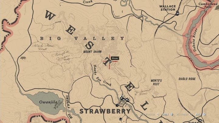 You will find the sixth Carving near the Big Valley - Red Dead Redemption 2: Rock carvings - where to find all of them? Maps - Red Dead Redemption 2: Dinosaur bones and Rock Carvings - Red Dead Redemption 2 Guide