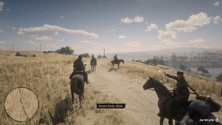 Afterwards, load the runaway on your horse and follow Sadie - Red Dead Redemption 2: A Really Big Bastard - walkthrough - Red Dead Redemption 2: Epilogue Part 2 - Beechers Hope - Red Dead Redemption 2 Guide