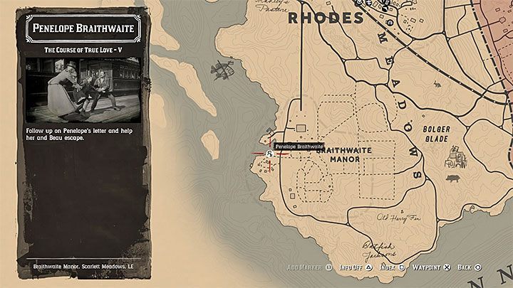The opportunity to continue the ploy of young lovers appears in chapter 6 - Red Dead Redemption 2: The Course of True Love 4-5 - walkthrough, map - Red Dead Redemption 2: Side quests - Red Dead Redemption 2 Guide