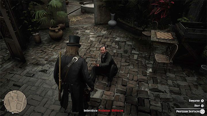 The mission starts at the back of the property - Red Dead Redemption 2: Idealism and Pragmatism for Beginners - walkthrough, map - Red Dead Redemption 2: Side quests - Red Dead Redemption 2 Guide