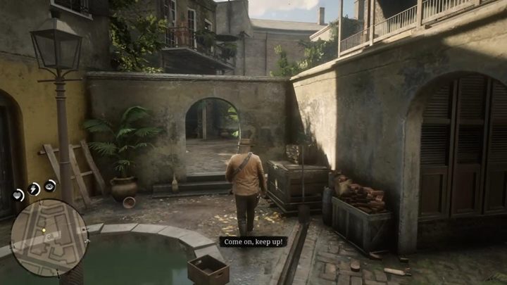 Go to the indicated place, talk to the children, and then follow them - Red Dead Redemption 2: The Joys of Civilization - walkthrough - Red Dead Redemption 2: Chapter 4 - Shady Belle - Red Dead Redemption 2 Guide