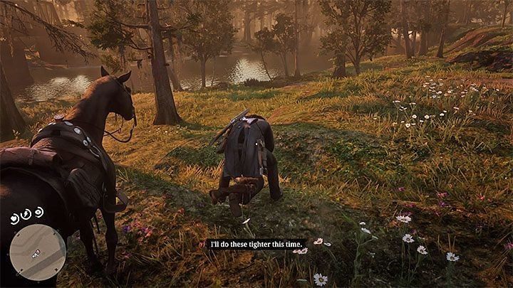 Expect two problems while you are riding to Rhodes - Red Dead Redemption 2: Mark Johnson - Bounty Hunting Mission - Red Dead Redemption 2: Rhodes - Red Dead Redemption 2 Guide