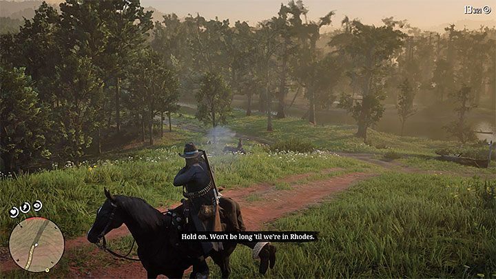 Arthur can be attacked by a few hostiles - this will happen if you allowed the man to say goodbye to his family - Red Dead Redemption 2: Mark Johnson - Bounty Hunting Mission - Red Dead Redemption 2: Rhodes - Red Dead Redemption 2 Guide