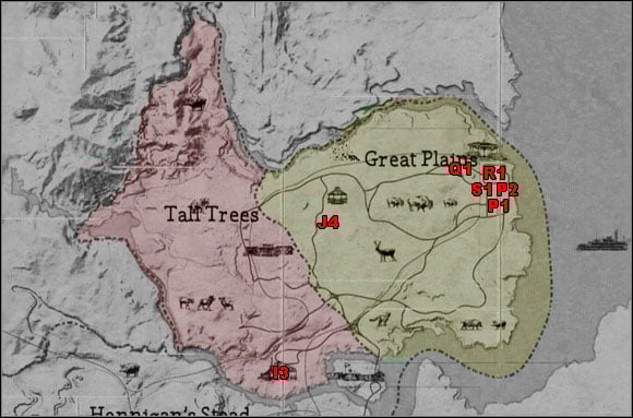 3 - Maps - Strangers - Maps - Red Dead Redemption - Game Guide and Walkthrough