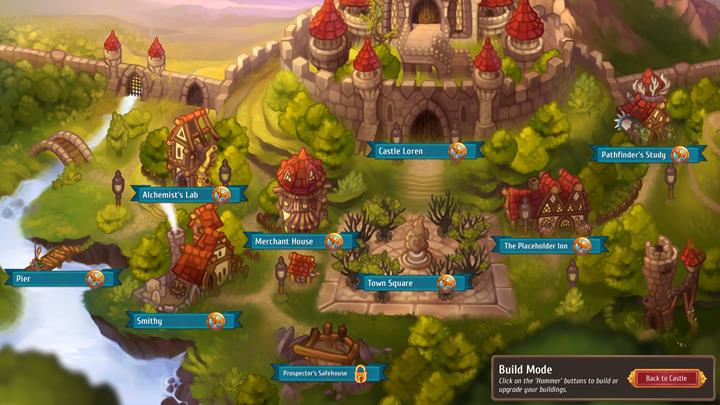 The symbol of a lock means that the building is currently unavailable. - City and building mechanics - City Management - Regalia: Of Man and Monarchs Game Guide