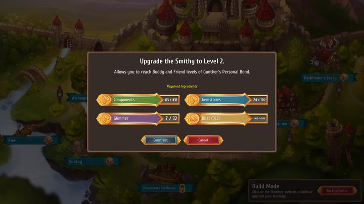 In order to be able to construct a new building or upgrade an existing one, some raw materials are needed. - City and building mechanics - City Management - Regalia: Of Man and Monarchs Game Guide