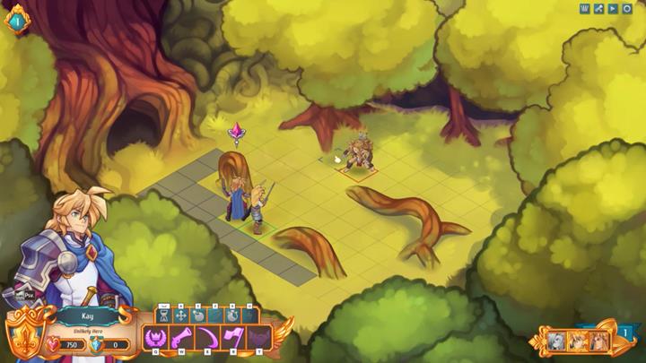 At the very beginning of your journey, you will run into the beast, which turns out to be just a woman from a savage tribe - The first journey and a new ally | Walkthrough for Chapter 1 - Walkthrough for Chapter 1 - Regalia: Of Man and Monarchs Game Guide