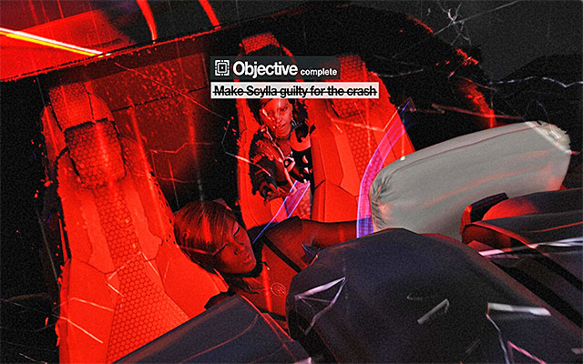 You can now watch the memory until the end - Remix Scylla Cartier-Wells' memory - Episode 5 - Remember Me - Game Guide and Walkthrough