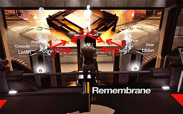 The solution to the puzzle is as follows - Access the Conception Cube - Episode 7 - Remember Me - Game Guide and Walkthrough