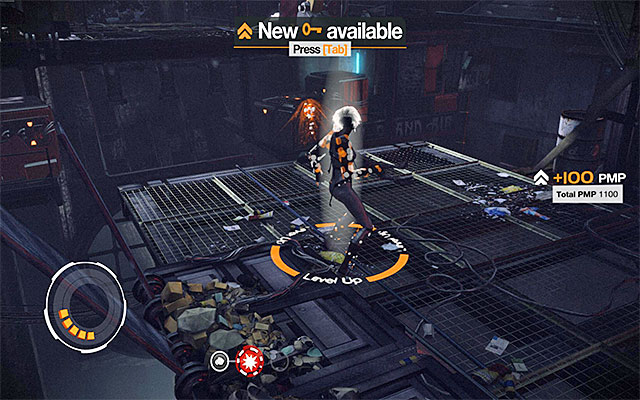 Be careful here because, right after Nilin mounts the platform, she will be attacked by a group of Prowler Leapers - Reach the vicinity of Tommy's bar (part 1) - Episode 1 - Remember Me - Game Guide and Walkthrough