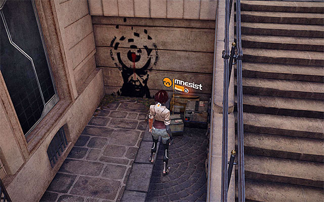 After you listen to the conversations with Olga Sedova and Edge, start exploring St - Reach St. Michael's rotunda - Episode 2 - Remember Me - Game Guide and Walkthrough