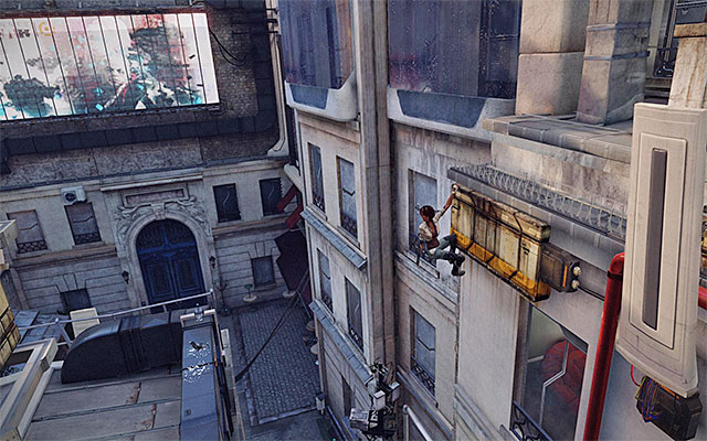 After you reach the head of the pipe, jump towards the small ledge to the left - Reach St. Michael's rotunda - Episode 2 - Remember Me - Game Guide and Walkthrough