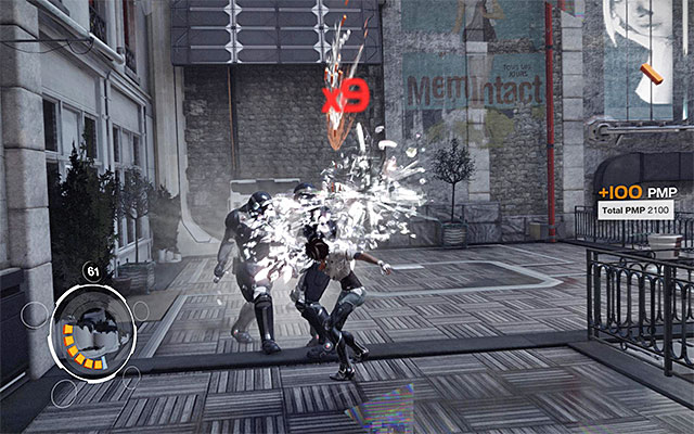 Right after you start another fight with the Enforcers, you will gain access to your first special move, i - Reach St. Michael's rotunda - Episode 2 - Remember Me - Game Guide and Walkthrough