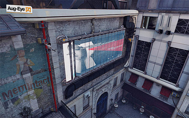 After you win the battle, approach the red drain pipe and start climbing - Reach St. Michael's rotunda - Episode 2 - Remember Me - Game Guide and Walkthrough