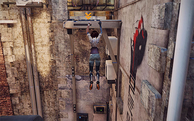 Shimmy now to the opened shutter and press the interaction key/button to jump inside one of the apartments - Reach St. Michael's rotunda - Episode 2 - Remember Me - Game Guide and Walkthrough