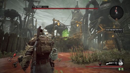 Remember to take a lot of Greenleaf, almost every attack done by Thrall inflicts Corrosive status - Remnant From the Ashes: The Thrall boss - attacks, tactics, rewards, tips - Bosses - Remnant From the Ashes Guide