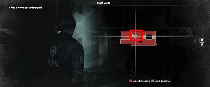 This locker is in Mens Locker Room on the second floor, near the staircase and the unreachable room with hot steam (Shower Room, 2F) - Locker combinations at police station in Resident Evil 2 - Secrets and useful items - Resident Evil 2 Guide