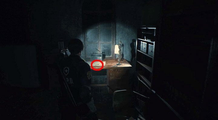 1 - Where to find the blue key (spades) at the police station in Resident Evil 2? - FAQ - Resident Evil 2 Guide