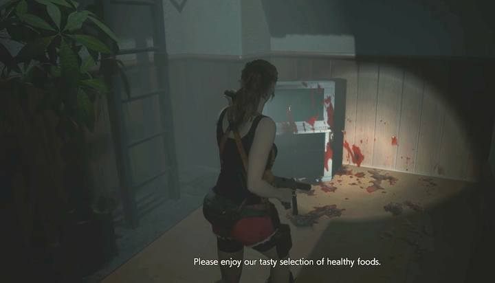 Use the ladder to get to the next room. - How to get the second level clearance in Resident Evil 2? - Secrets and useful items - Resident Evil 2 Guide