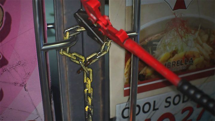 You can now return to blocked passages and cut chains - Resident Evil 3: Chains - how to cut them? - FAQ - Resident Evil 3 Guide