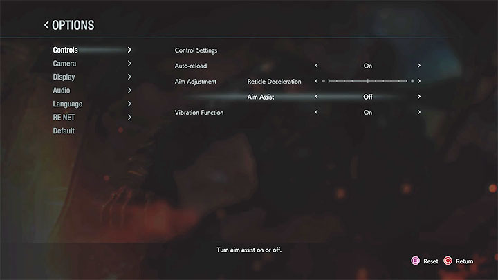 If you still have huge targeting problems and miss a lot, you can use the aim assist to help you track down monsters by locking your sight on zombies - Resident Evil 3: Headshots and zombies - how to hit them? - FAQ - Resident Evil 3 Guide