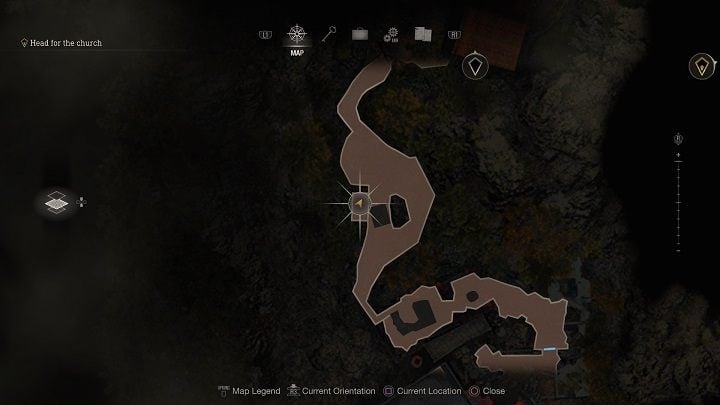 In Chapter 2, after solving the Hexagonal Emblem puzzle, you will climb the stairs to a place with several wooden structures - Resident Evil 4 Remake: Clockwork Castellans - Secrets - Resident Evil 4 Remake Guide