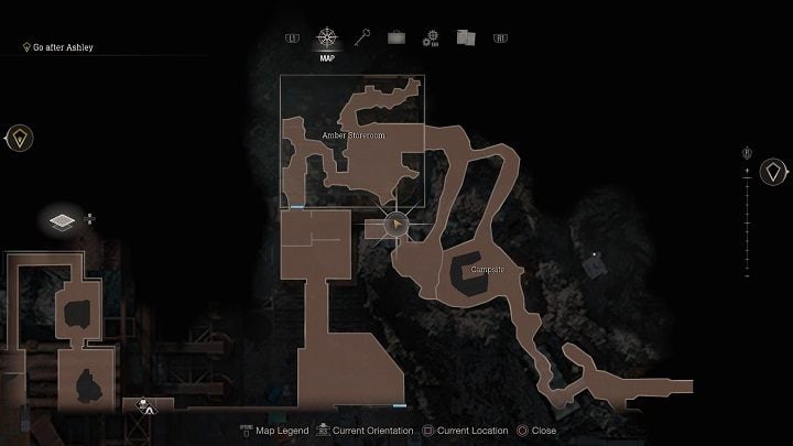 In Chapter 14, at some point you will find yourself in a location called Amber Storeroom - Resident Evil 4 Remake: Clockwork Castellans - Secrets - Resident Evil 4 Remake Guide