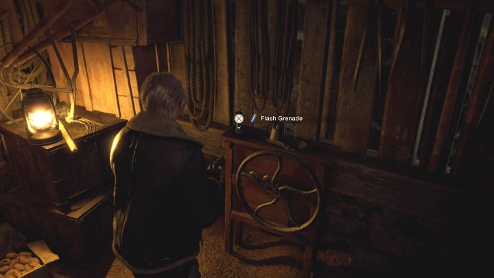 You can find Flash Grenades in the game world and they are disposable items - Resident Evil 4 Remake: List of all weapons - Basics - Resident Evil 4 Remake Guide