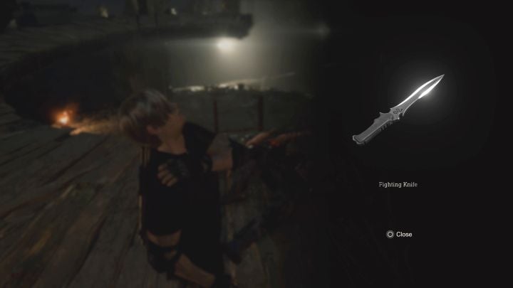 The knife is the reward for defeating Jack Krauser for the second time in chapter 14 - Resident Evil 4 Remake: List of all weapons - Basics - Resident Evil 4 Remake Guide