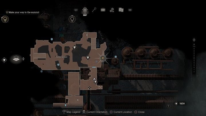 The first medallion is found right after entering the Cargo Depot location - Resident Evil 4 Remake: Destroy the Blue Medallions 5 - Blue Medallions - Resident Evil 4 Remake Guide