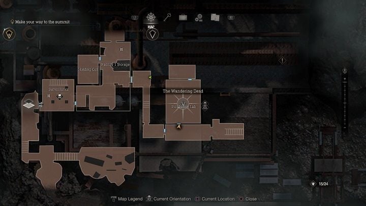 The opponent you're looking for is in Incubation Lab - the area where you've obtained the level 3 card in Chapter 13 - Resident Evil 4 Remake: The Wandering Dead - Requests - Resident Evil 4 Remake Guide