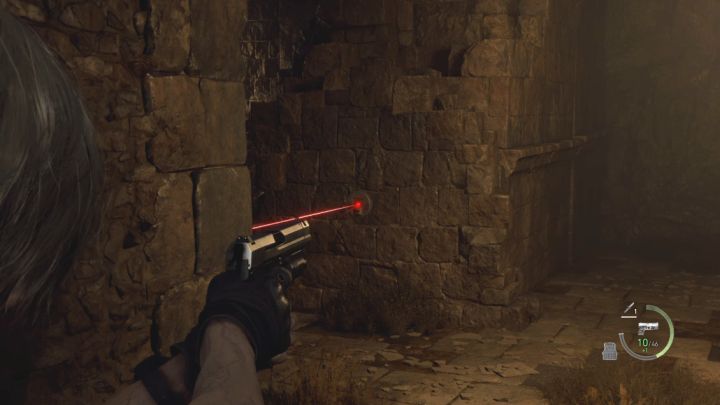 There are plenty of traps in the catacombs - you can disarm or avoid them - Resident Evil 4 Remake: How to defeat Jack Krauser again (Chapter 14)? - Bosses - Resident Evil 4 Remake Guide