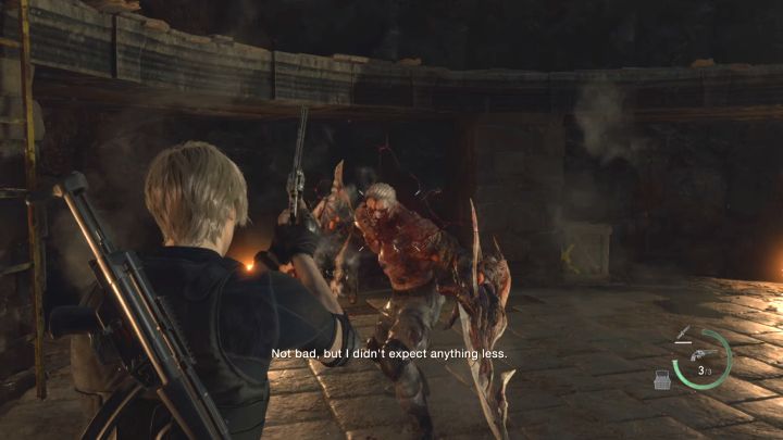 Attack the exposed Krauser, i - Resident Evil 4 Remake: How to defeat Jack Krauser again (Chapter 14)? - Bosses - Resident Evil 4 Remake Guide