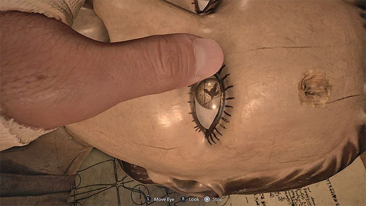 Keep examining the doll - Resident Evil Village: House Beneviento, Sealed Door - Puzzle solutions - Resident Evil Village Guide