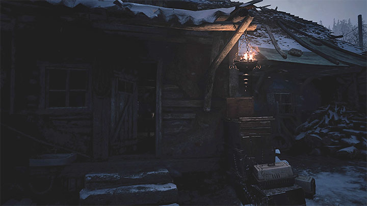Your first visit to the village will occur after you get through the forest - Resident Evil Village: The first battle in the village/Village Square - walkthrough - Village - 1st visit - Resident Evil Village Guide