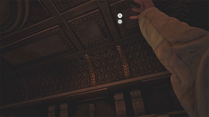 Your new task is to get out of the Bedchamber, with you having to get Ethan downstairs first - Resident Evil Village: Exploring the Castle Chambers - walkthrough, solution - Dimitrescu Castle - Resident Evil Village Guide